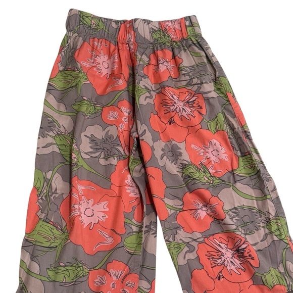 Matilda Jane Floral Big Ruffles Western Boho Flare Pull on Pants Girl's Size 10 - Picture 3 of 12